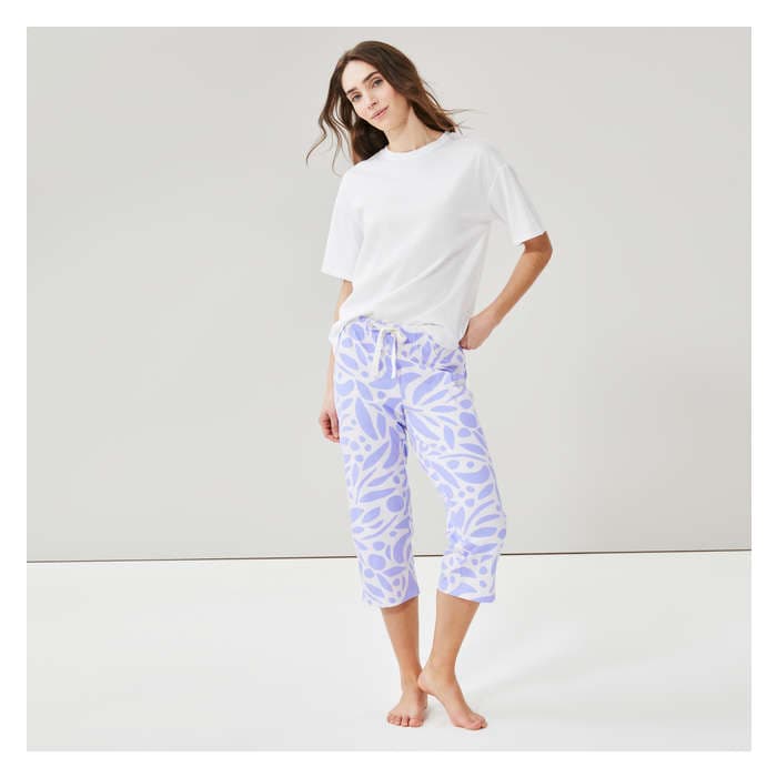 Women's Crop Pajama Pant